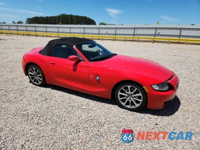 Czwarte zdjęcie samochodu z boku: 2007 BMW Z4 3.0 VIN:4USBU33597LW72308 - miniatura