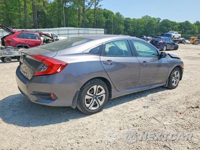 Trzecie zdjęcie samochodu z tyłu: 2017 HONDA CIVIC LX VIN:19XFC2F55HE028394 - miniatura