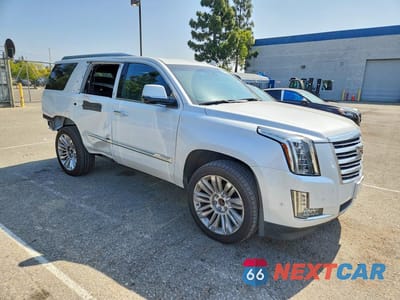 Czwarte zdjęcie samochodu z boku: 2018 CADILLAC ESCALADE PLATINUM VIN:1GYS3DKJ4JR128455 - miniatura