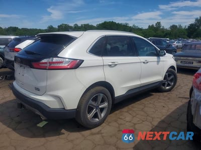 Trzecie zdjęcie samochodu z tyłu: 2020 FORD EDGE SEL VIN:2FMPK4J95LBB40198 - miniatura