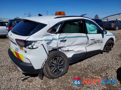 Trzecie zdjęcie samochodu z tyłu: 2020 FORD ESCAPE SEL VIN:1FMCU9H69LUB73457 - miniatura