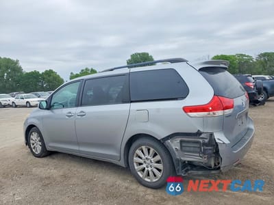Drugie zdjęcie samochodu z przodu: 2014 TOYOTA SIENNA XLE 7-PASSENGER VIN:5TDDK3DC5ES078912 - miniatura