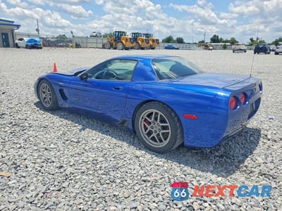 Drugie zdjęcie samochodu z przodu: 2003 CHEVROLET CORVETTE Z06 VIN:1G1YY12S635101396 - miniatura