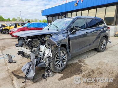 2021 TOYOTA HIGHLANDER PLATINUM 5TDFZRAH7MS070736 - główne zdjęcie licytacji z USA - miniatura