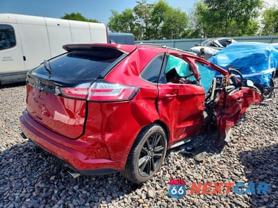 Trzecie zdjęcie samochodu z tyłu: 2021 FORD EDGE SEL VIN:2FMPK4J90MBA31181 - miniatura