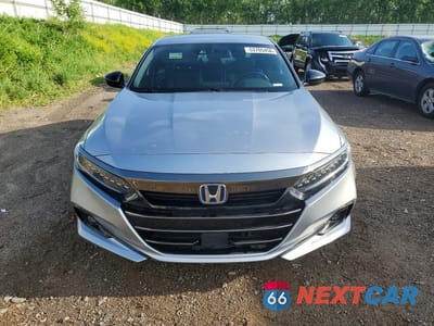 Piąte zdjęcie samochodu w środku: 2022 HONDA ACCORD HYBRID SPORT VIN:1HGCV3F22NA018253 - miniatura