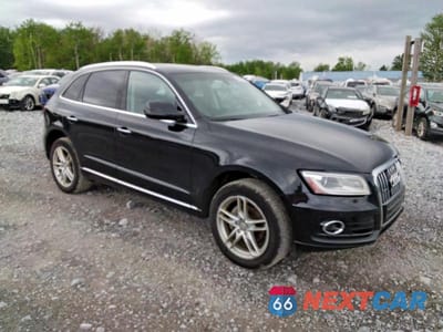 Czwarte zdjęcie samochodu z boku: 2017 AUDI Q5 PREMIUM PLUS VIN:WA1L2AFP8HA041090 - miniatura
