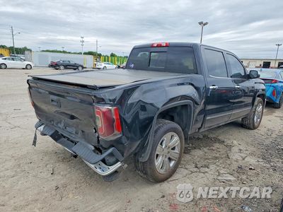 Trzecie zdjęcie samochodu z tyłu: 2017 GMC SIERRA K1500 SLT VIN:3GTU2NEC9HG508650 - miniatura