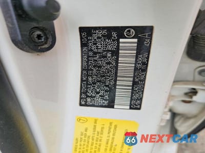 Zdjęcie 12 z 12 samochodu: 2006 LEXUS ES 330 VIN:JTHBA30G565154976 - miniatura