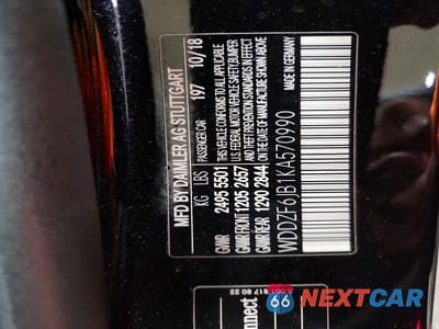 Zdjęcie 12 z 12 samochodu: 2019 MERCEDES-BENZ E 450 4MATIC VIN:WDDZF6JB1KA570990 - miniatura