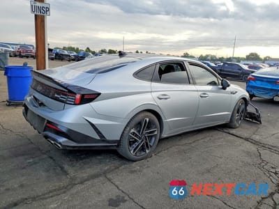 Trzecie zdjęcie samochodu z tyłu: 2024 HYUNDAI SONATA N LINE VIN:KMHL54JC5RA350953 - miniatura