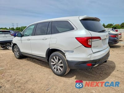 Drugie zdjęcie samochodu z przodu: 2020 HONDA PILOT EXL VIN:5FNYF6H58LB065186 - miniatura