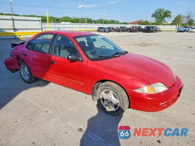 Czwarte zdjęcie samochodu z boku: 2002 CHEVROLET CAVALIER BASE VIN:1G1JC524927164164 - miniatura