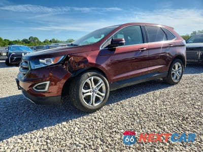 2015 FORD EDGE TITANIUM 2FMTK3K92FBB30546 - główne zdjęcie licytacji z USA - miniatura