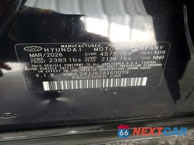 Zdjęcie 13 z 13 samochodu: 2026 HYUNDAI SONATA HYBRID BLUE VIN:KMHL24JJ6TA163039 - miniatura