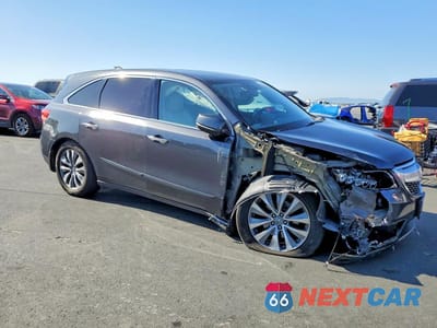 Czwarte zdjęcie samochodu z boku: 2014 ACURA MDX TECHNOLOGY VIN:5FRYD4H4XEB024514 - miniatura