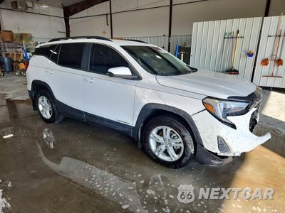 Czwarte zdjęcie samochodu z boku: 2021 GMC TERRAIN SLE VIN:3GKALMEV3ML314360 - miniatura