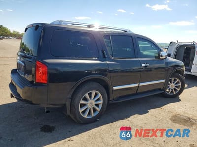 Trzecie zdjęcie samochodu z tyłu: 2010 INFINITI QX56 BASE VIN:5N3ZA0ND0AN901411 - miniatura