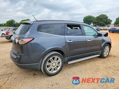 Trzecie zdjęcie samochodu z tyłu: 2013 CHEVROLET TRAVERSE LT VIN:1GNKRGKD4DJ176287 - miniatura