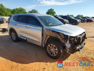 Czwarte zdjęcie samochodu z boku: 2019 HYUNDAI SANTA FE SEL 2.4L VIN:5NMS33AD6KH035440 - miniatura