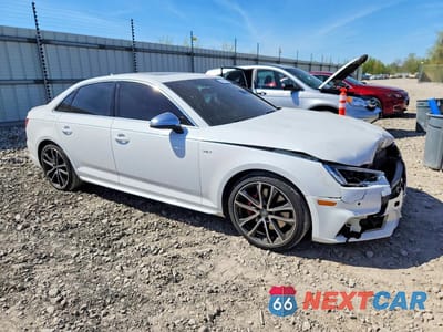 Czwarte zdjęcie samochodu z boku: 2018 AUDI S4 PREMIUM PLUS VIN:WAUB4AF41JA003253 - miniatura