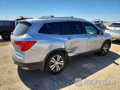 Trzecie zdjęcie samochodu z tyłu: 2016 HONDA PILOT EXL VIN:5FNYF5H54GB050863 - miniatura