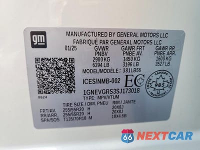 Zdjęcie 14 z 14 samochodu: 2025 CHEVROLET TRAVERSE LT VIN:1GNEVGRS3SJ173018 - miniatura