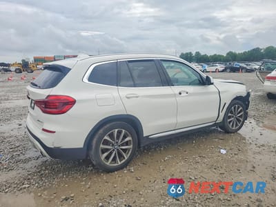 Trzecie zdjęcie samochodu z tyłu: 2019 BMW X3 XDRIVE30I VIN:5UXTR9C57KLR03728 - miniatura