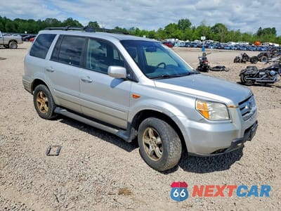 Czwarte zdjęcie samochodu z boku: 2006 HONDA PILOT EX VIN:2HKYF18706H514144 - miniatura