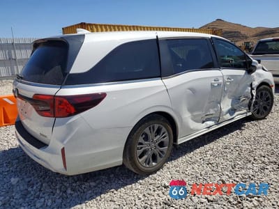 Trzecie zdjęcie samochodu z tyłu: 2026 HONDA ODYSSEY TOURING VIN:5FNRL6H82TB012491 - miniatura