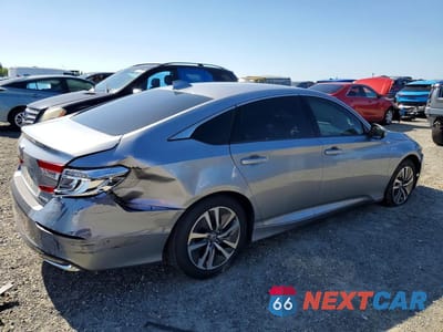 Trzecie zdjęcie samochodu z tyłu: 2021 HONDA ACCORD HYBRID VIN:1HGCV3F14MA018129 - miniatura