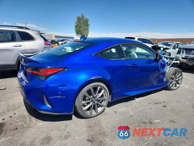 Trzecie zdjęcie samochodu z tyłu: 2021 LEXUS RC 350 F SPORT VIN:JTHGZ5BC3M5023367 - miniatura