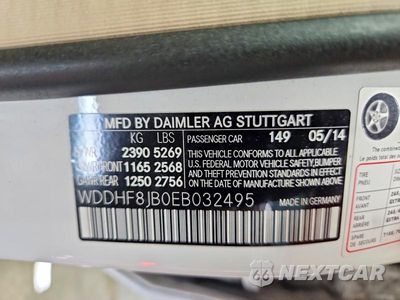 Zdjęcie 12 z 12 samochodu: 2014 MERCEDES-BENZ E 350 4MATIC VIN:WDDHF8JB0EB032495 - miniatura