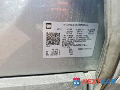 Zdjęcie 14 z 14 samochodu: 2024 GMC YUKON SLT VIN:1GKS2BKD7RR346171 - miniatura