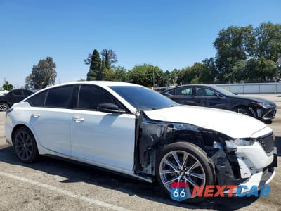Czwarte zdjęcie samochodu z boku: 2021 CADILLAC CT5 SPORT VIN:1G6DP5RKXM0146574 - miniatura