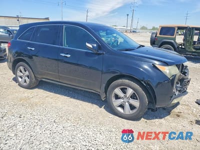 Czwarte zdjęcie samochodu z boku: 2012 ACURA MDX TECH ENT. VIN:2HNYD2H26CH513885 - miniatura