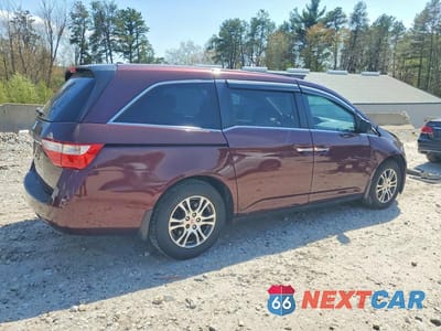 Trzecie zdjęcie samochodu z tyłu: 2011 HONDA ODYSSEY EXL VIN:5FNRL5H68BB061184 - miniatura