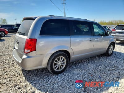 Trzecie zdjęcie samochodu z tyłu: 2018 DODGE GRAND CARAVAN SXT VIN:2C4RDGCG3JR206174 - miniatura