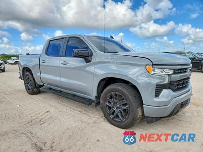 Czwarte zdjęcie samochodu z boku: 2024 CHEVROLET SILVERADO C1500 RST VIN:1GCPADED7RZ398217 - miniatura