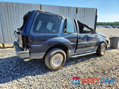 Trzecie zdjęcie samochodu z tyłu: 2001 FORD EXPLORER SPORT VIN:1FMYU60E91UB03090 - miniatura