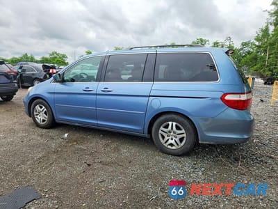 Drugie zdjęcie samochodu z przodu: 2007 HONDA ODYSSEY EX VIN:5FNRL38487B005255 - miniatura