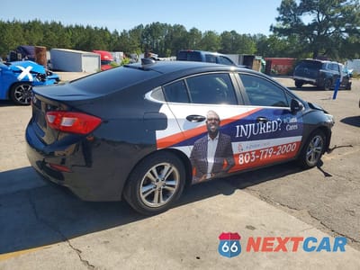 Trzecie zdjęcie samochodu z tyłu: 2017 CHEVROLET CRUZE LT VIN:1G1BE5SM0H7277167 - miniatura