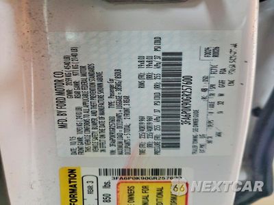 Zdjęcie 12 z 12 samochodu: 2016 FORD FUSION TITANIUM VIN:3FA6P0K90GR257600 - miniatura