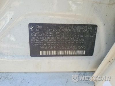 Zdjęcie 12 z 12 samochodu: 2011 BMW 328I XI VIN:WBAPK7C55BA821596 - miniatura