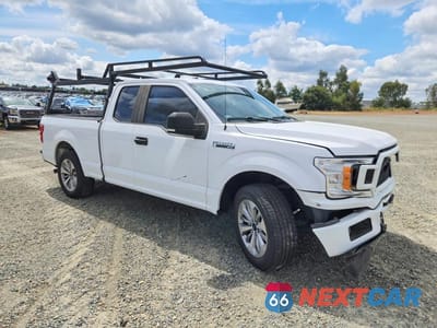 Czwarte zdjęcie samochodu z boku: 2018 FORD F150 SUPER CAB VIN:1FTEX1CPXJKC26648 - miniatura