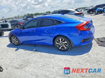 Drugie zdjęcie samochodu z przodu: 2018 HONDA CIVIC EX VIN:19XFC2F74JE027020 - miniatura