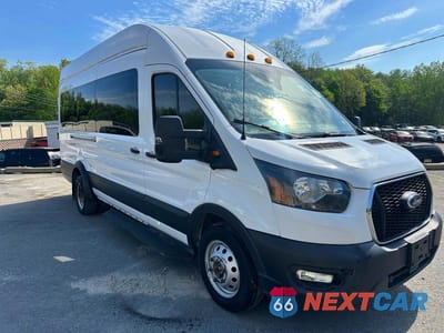 Czwarte zdjęcie samochodu z boku: 2022 FORD TRANSIT T-350 HD VIN:1FBVU4XG3NKA82164 - miniatura