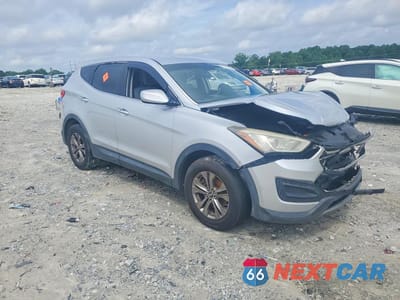 Czwarte zdjęcie samochodu z boku: 2014 HYUNDAI SANTA FE SPORT 2.4L VIN:5XYZTDLBXEG167325 - miniatura