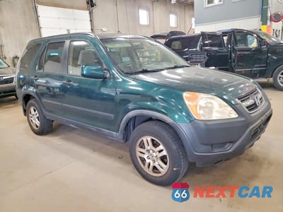 Czwarte zdjęcie samochodu z boku: 2004 HONDA CR-V EX VIN:JHLRD78824C020613 - miniatura