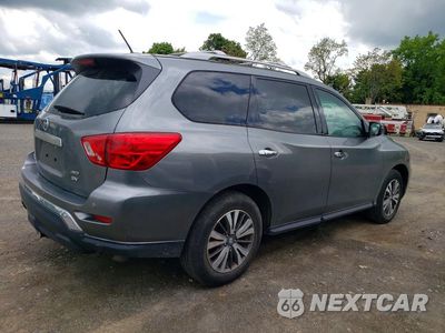 Trzecie zdjęcie samochodu z tyłu: 2017 NISSAN PATHFINDER SV VIN:5N1DR2MM7HC643595 - miniatura